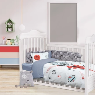 Σεντόνια Σετ Κούνιας 125x170 Das Home Baby Smile Digital 4851