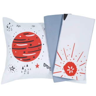 Σεντόνια Σετ Κούνιας 125x170 Das Home Baby Smile Digital 4851