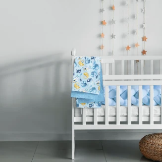 Σεντόνια Σετ Λίκνου 70x120 Das Home Baby Fun 4935 Blue