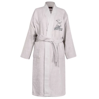 Μπουρνούζι Greenwich Polo Club Essential 3213 Light Grey