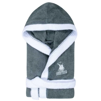 Μπουρνούζι Παιδικό Greenwich Polo Club Essential 8623 Dark Grey