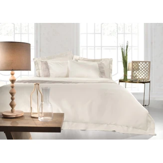 Σεντόνι Μεμονωμένο Γίγας 270x280 Guy Laroche Silky Ivory