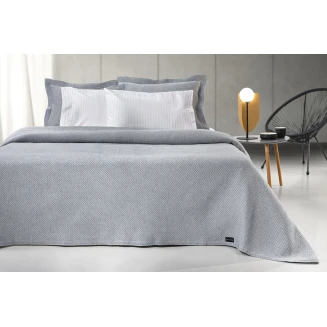 Κουβέρτα Ημίδιπλη 180x260 Guy Laroche Slalom Anthracite