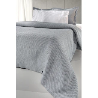 Κουβέρτα Ημίδιπλη 180x260 Guy Laroche Slalom Anthracite