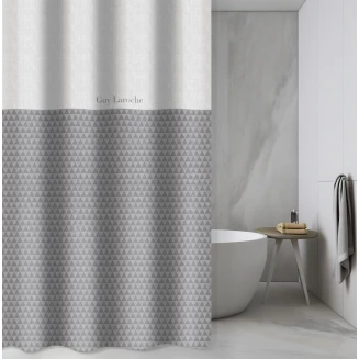 Κουρτίνα Μπάνιου Tokyo Silver 180x185 Guy Laroche