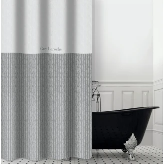 Κουρτίνα Μπάνιου Tudor Grey 180x185 Guy Laroche