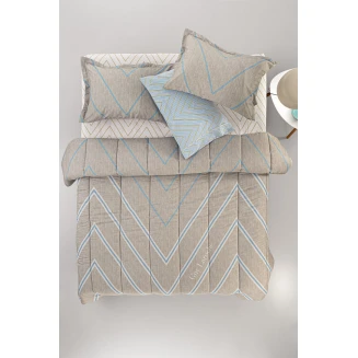 Παπλωματοθήκη Διπλή 225x245 Guy Laroche Canyon Suede Beige