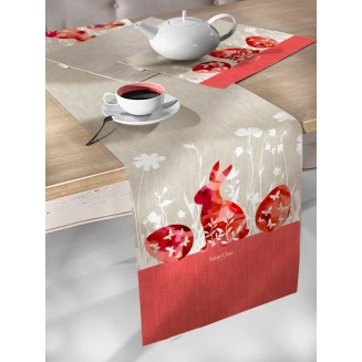 Πασχαλινή Τραβέρσα 40x160 Saint Clair 24 Red