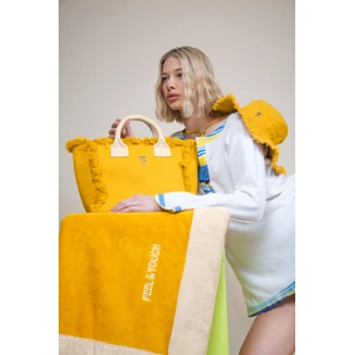Πετσέτα Θαλάσσης  80x170 Feel And Touch Caribbean Mustard