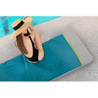 Πετσέτα Θαλάσσης  90x180 Guy Laroche Double Petrol