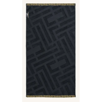 Πετσέτα Θαλάσσης  90x180 Feel And Touch Fresh Black