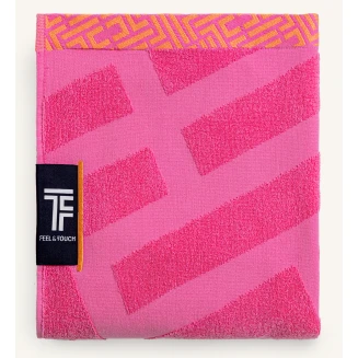 Πετσέτα Θαλάσσης  90x180 Feel And Touch Fresh Fuchsia