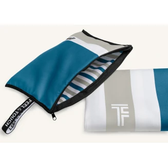 Πετσέτα Θαλάσσης 85x170 Με Νεσεσέρ Feel And Touch Med 01