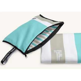 Πετσέτα Θαλάσσης 85x170 Με Νεσεσέρ Feel And Touch Med 05