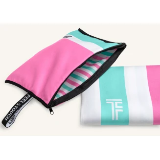 Πετσέτα Θαλάσσης 85x170 Με Νεσεσέρ Feel And Touch Med 06