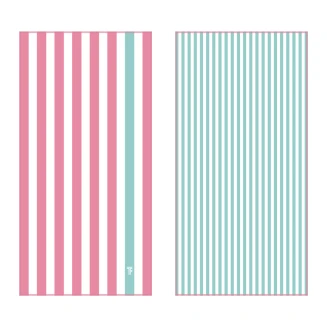 Πετσέτα Θαλάσσης 85x170 Με Νεσεσέρ Feel And Touch Med 06