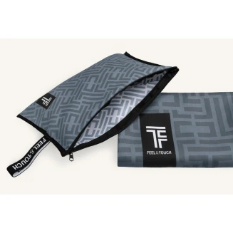 Πετσέτα Θαλάσσης 90x180 Με Νεσεσέρ Feel And Touch Motivo 06