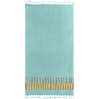 Πετσέτα Θαλάσσης Παρεό Pestemal 90x170 Guy Laroche 23 Aqua