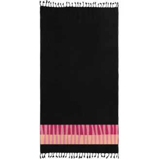 Πετσέτα Θαλάσσης Παρεό Pestemal 90x170 Guy Laroche 23 Black