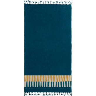 Πετσέτα Θαλάσσης Παρεό Pestemal 90x170 Guy Laroche 23 Marine
