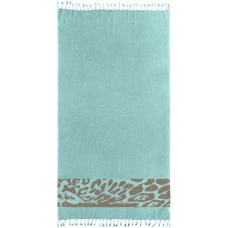 Πετσέτα Θαλάσσης Παρεό Pestemal 90x170 Guy Laroche 24 Aqua
