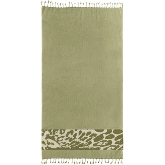 Πετσέτα Θαλάσσης Παρεό Pestemal 90x170 Guy Laroche 24 Khaki