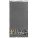 Πετσέτα Θαλάσσης - Παρεό Pestemal 25 Anthracite 90x170