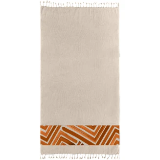 Πετσέτα Θαλάσσης Παρεό Pestemal 90x170 Guy Laroche 19 Beige