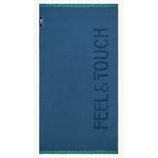 Πετσέτα Θαλάσσης  90x180 Feel And Touch Sunny Cobalt