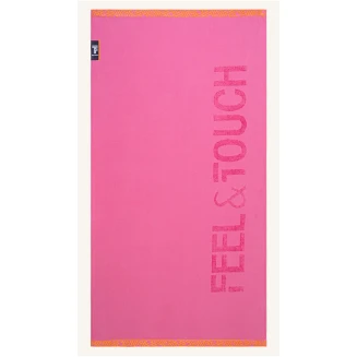 Πετσέτα Θαλάσσης  90x180 Feel And Touch Sunny Fuchsia
