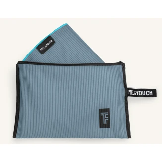 Πετσέτα Θαλάσσης 80x160 Με Νεσεσέρ Feel And Touch Surf 06