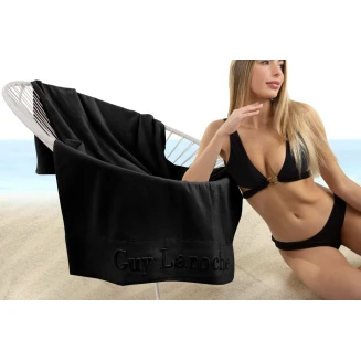 Πετσέτα Θαλάσσης  80x170 Guy Laroche Varadero Black