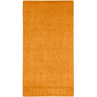 Πετσέτα Θαλάσσης  90x170 Feel And Touch Icon Curry