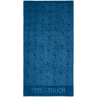 Πετσέτα Θαλάσσης  90x170 Feel And Touch Icon Ocean Blue