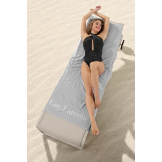 Πετσέτα Θαλάσσης 80x170 Guy Laroche Oceano Silver