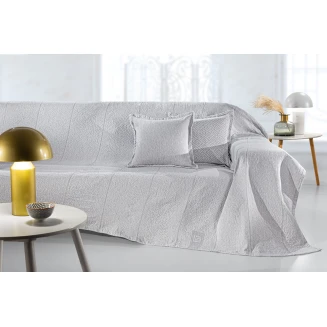 Ριχτάρι Καναπέ Διθέσιος 180x250 Guy Laroche Soho Silver
