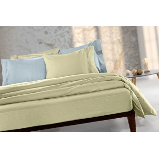 Σεντόνι Μεμονωμένο Μονό 170x270 Guy Laroche Color Plus Olive