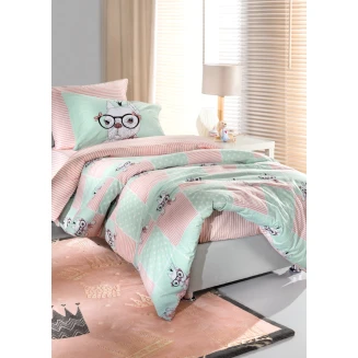 Σεντόνια Σετ Μονά 160x260 Saint Clair Rosie Mint