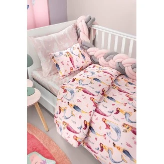 Σεντόνια Σετ Βρεφικά 115x170 Guy Laroche Merida Pink