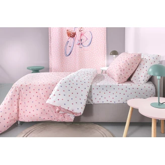 Σεντόνια Σετ Παιδικά 165x250 Guy Laroche Amore Pink