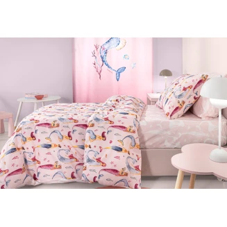 Σεντόνια Σετ Παιδικά 165x250 Guy Laroche Merida Pink