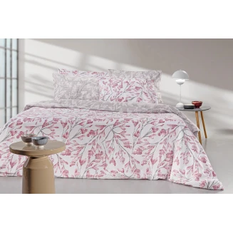 Σετ Σεντόνια Υπέρδιπλα Με Λάστιχο 170x200+32 Guy Laroche Ortega Old Pink