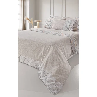 Σετ Σεντόνια Υπέρδιπλα Με Λάστιχο 170x200+32 Guy Laroche Passport Beige