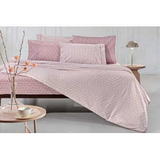 Σετ Σεντόνια Υπέρδιπλα 240x265 Guy Laroche Sandy Old Pink