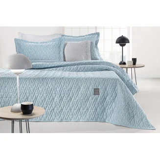 Κουβερλί Σετ 2 Τεμαχίων Ημίδιπλο 180x240 Guy Laroche Kylian Denim