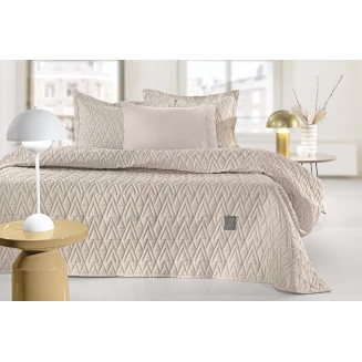Κουβερλί Σετ 2 Τεμαχίων Ημίδιπλο 180x240 Guy Laroche Kylian Natural