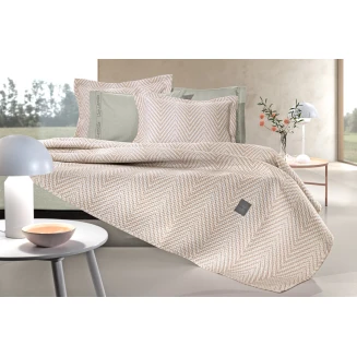 Κουβερλί Σετ 2 Τεμαχίων Ημίδιπλο 180x240 Guy Laroche Vera Natural