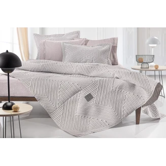 Κουβερλί Σετ 2 Τεμαχίων Ημίδιπλο 180x240 Guy Laroche Ziana Tobacco