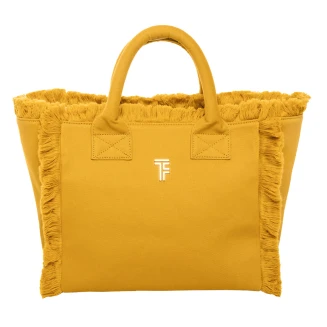 Τσάντα Χειρός 26x24x16 Feel And Touch Caribbean Mustard