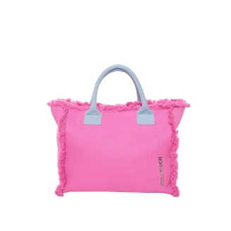 Τσάντα Ώμου 40x35x20 Feel And Touch Caribbean Black-Ammos